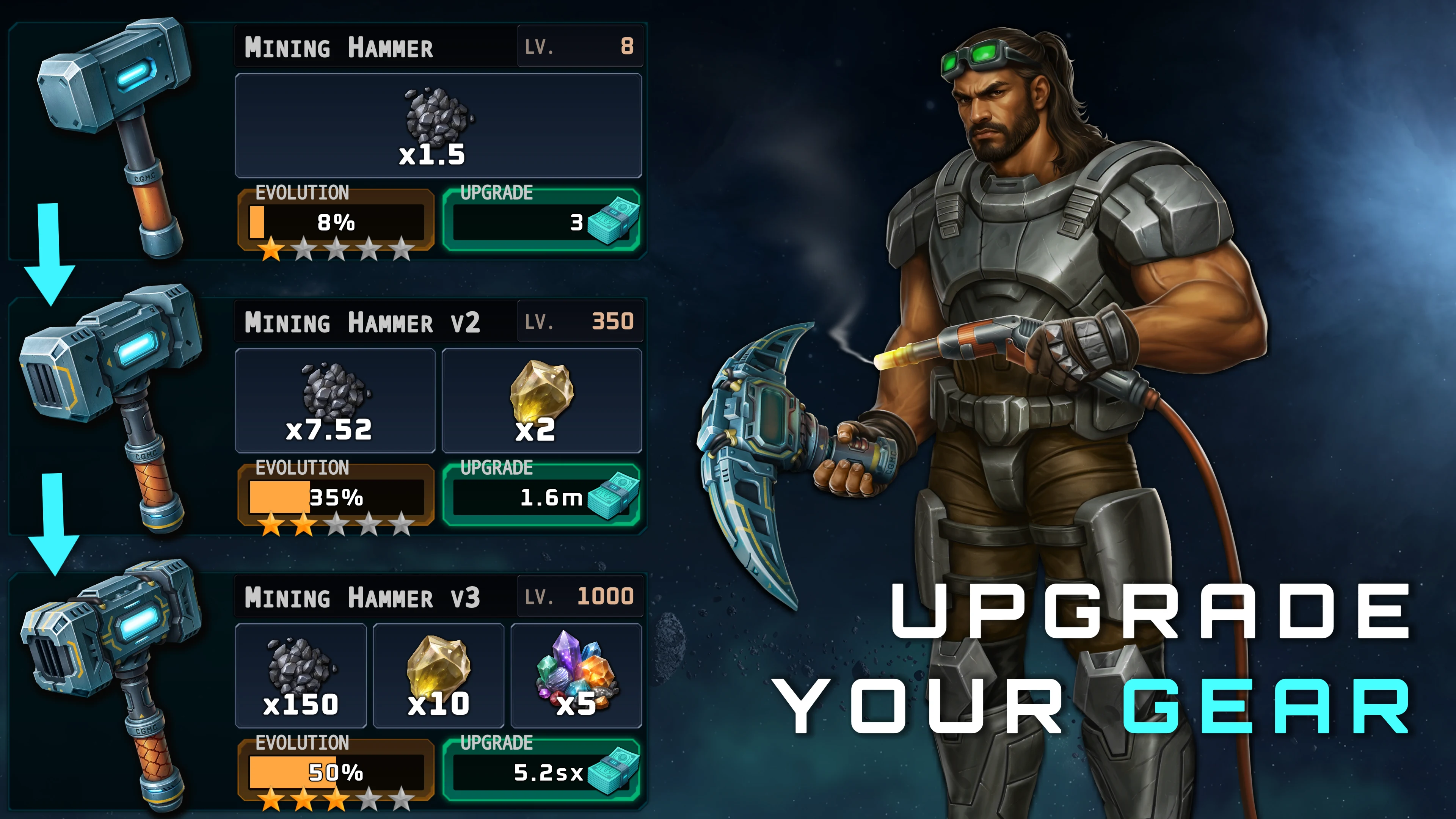 Chad's Galactic Mining Empire screenshot
